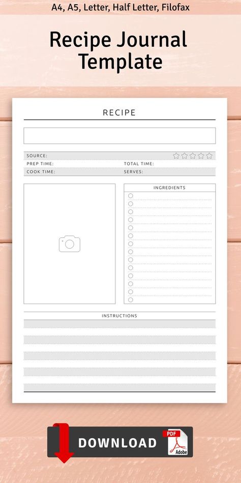 These Recipe Journal Template are perfect if you are following the Calorie Controlled diet plan. A well-written meal plan can help you eat better, save time preparing food and collect the best recipes for making delicious meals. Agenda organization ideas. Agenda ideas organizing. Routine planner. Planner design. Work planner organization. Planner aesthetic. Planners and organizers. #plannerdesignlayout #diyplannerideas #productivityplanner #diyagendaplanner #organisationideasplanners Recipe Book Free Printables, Pdf Recipe Template Free, Recipe Template Design, Written Recipes Aesthetic, Recipe Templates Free Printables, Good Notes Recipe Template, Goodnotes Recipe Template Free, Recipe Book Design Templates, Digital Recipe Book Template Free