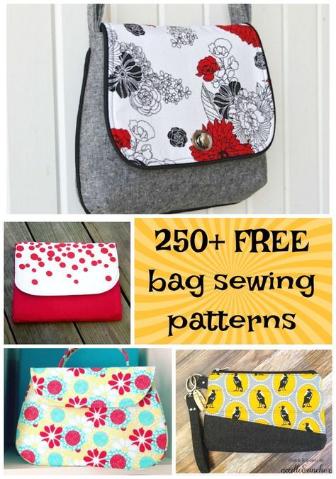 250+ free bag and purse sewing patterns. Zipper bags, pouches, shoulder bags, handbags, kids bags, cross body bags, messenger bags and more. You will find more than 250 free bag sewing patterns on this site. Keep on scrolling through the pages for more and more free bag sewing patterns. #FreeSewingPatterns #FreeBagPatterns #FreePurseSewingPatterns #FreeMessengerBagPatterns #BagSewingPatterns #FreeCrossboduBagPattern #FreeZipperBagPattern #FreeToteBagPatterns Sewing Patterns For Bags Free, Zipper Purse Pattern Free, Purse Patterns Free Sewing, Cross Body Bag Pattern Free Sewing, Free Purse Patterns To Sew, Handbag Patterns Free, Free Bag Patterns To Sew, Free Purse Patterns, Cross Body Bag Pattern Free