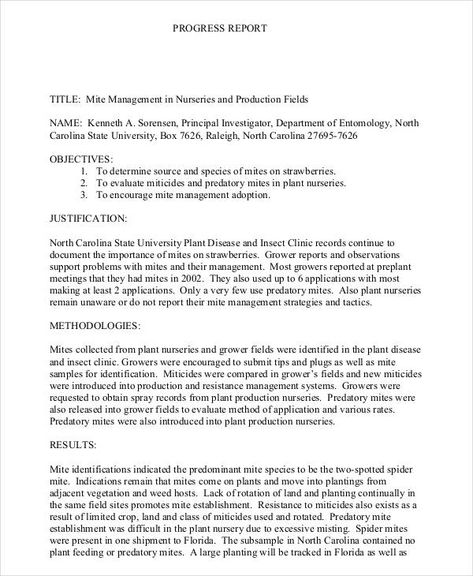 Research Project Progress Report Template (6) - TEMPLATES EXAMPLE | TEMPLATES EXAMPLE Report Format, Line Graph, Project Status Report, Progress Report Template, Report Card Template, Incident Report, Bar Graph, Sales Letter, Technical Writing