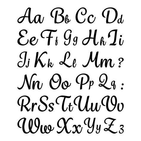 PRICES MAY VARY. What you will get: total 104 pieces heat transfer letters, 2 pieces of each letter. Color: Black Our iron on letters is easy to use, it can apply to all clothes. Instructions: Iron Temperature 140 degree, ironing 15 seconds, after cool down, peel off, if it still not stick to cloth, please iron again Size: uppercase letters is 1.5inch，lowercase letters is 0.8 inch tall. Widely use: you can use it as jerseys, football shirt, baseball shirt, basketball shirt, DIY shirt, team cloth Numbers Tattoo, Hand Lettering Alphabet Fonts, Tattoo Fonts Alphabet, Lettering Styles Alphabet, Tattoo Lettering Styles, Alfabet Letters, Iron On Letters, Tattoo Lettering Fonts, Hand Lettering Art