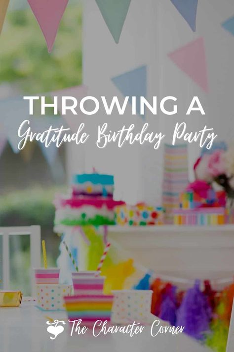 Grateful Party Ideas, Christian Birthday Theme, Gratitude Party Theme, Spiritual Birthday Party Ideas, Christian Themed Birthday Party, Christian Birthday Ideas, Grandparent Birthday Party, Church Birthday Celebration Ideas, Gratitude Party Ideas