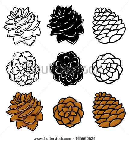 Simple Wood Burning Patterns, Simple Wood Burning, Pine Cone Drawing, Cone Drawing, Cone Designs, Dibujo Simple, Pine Cone Art, Drawings Ideas, Wood Burning Patterns