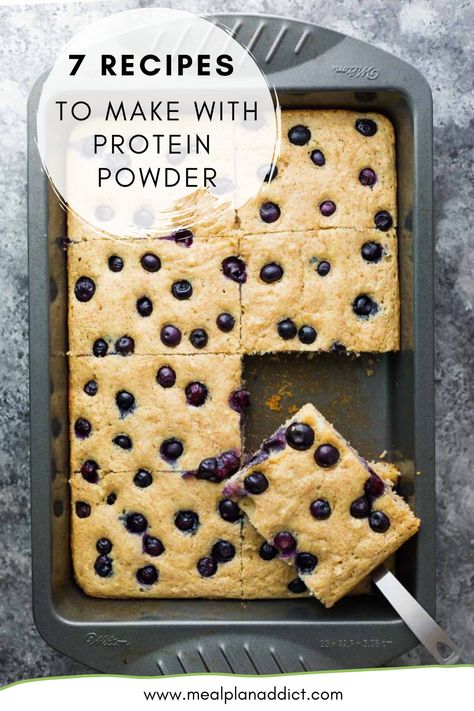 Donuts, cookie dough, waffles, oh my! You have got to check out these 7 recipes to make with protein powder - that look almost too good to be true! #Proteinrecipes #proteinpowder #mealplanaddict Recipes With Pea Protein Powder, Protein Powder Desserts Low Carb, Breakfast Protein Powder Recipes, Pb2 Protein Powder Recipes, Oatmeal Cookies With Protein Powder, Protein Powder Hacks, Almond Protein Powder Recipes, Things To Add Protein Powder To, Protein Recipes Dessert