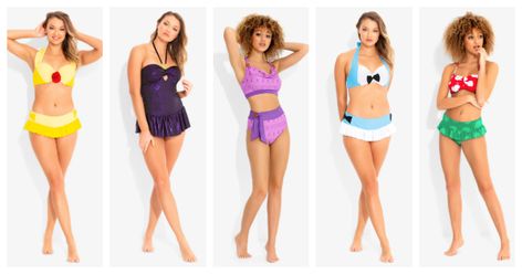 Disney Swimsuit Women, Disney Princess Swimsuit, Disney Swimwear, Disney Swimsuit, Official Disney Princesses, Plus Swim, Hula Skirt, Swim Season, Proud Wife