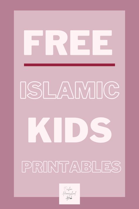 Want free Islamic Worksheets for your kids? Click to get free PDF printables and download instantly. Teach Islam in your homeschool with these free worksheets. Islamic Activity For Kids, Arabic Worksheets Free Printable, Islamic Kids Activities Worksheets, Tajweed Worksheets, Islamic Worksheets For Kids, Islamic Activities For Kids, Quran Lessons, Kids Word Search, Printable Islamic Art