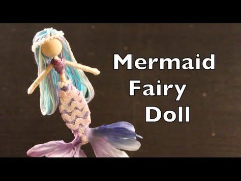 1000+ ideas about Fairy Dolls on Pinterest | Dolls, Art Dolls and ... Wire Fairies Diy How To Make, How To Make A Mermaid, Fairy Dolls Diy How To Make, Sunflower Fairy, Mermaid Craft, Diy Dolls Making, Diy Sunflower, Fall Fairy, Fairy Kit