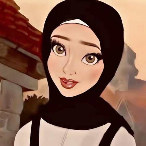 Islam Pic, Hijabi Pfp, Hijabi Pfp Cartoon, Hijabi Barbie, Khimar Abaya, Cartoon Template, Aesthetic Profile Picture Cartoon Soft, Image Princesse Disney, Profile Wallpaper