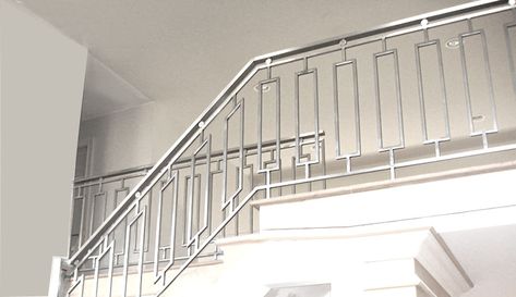 https://flic.kr/p/288h4A7 | steel_grille_railing Outdoor Railings, Outdoor Railing, Stainless Steel Stair Railing, Steel Grill Design, Steel Stair Railing, Steel Railing Design, Railing Designs, Modern Stair Railing, Staircase Design Modern