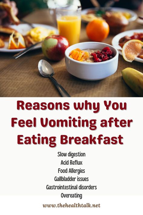 Why You feel like vomiting after eating breakfast Energy Boosting Foods, Eating Breakfast, Boost Metabolism, Boost Energy, Best Foods, Feel Like, Healthy Lifestyle, How Are You Feeling, Nutrition