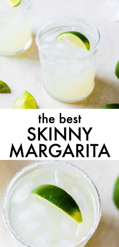 Healthy Margarita, Healthy Cocktails, Boozy Drinks, Mixed Drinks Recipes, Cocktail Recipes Easy, Margarita Recipe, Alcohol Drink Recipes, Margarita Recipes, Drinks Alcohol Recipes