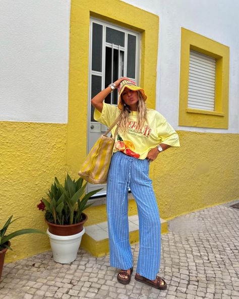 🍋🌼🌴🦋🍊 I’m officially a summer girl, rate this mood ? Summer summergirl summeroutfit summerinspo inspo spring springoutfit springsummer ootd summerinspo Bright Summer Outfits Casual, Funky Outfits Summer, Eclectic Outfits Summer, Quirky Summer Outfits, Hipster Summer Outfits, Colourful Outfits Aesthetic, Colourful Summer Outfits, Mum Wardrobe, Scandinavia Summer