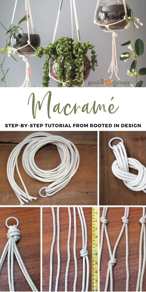 Macrame Plant Hanger 5mm, Macrame Plant Hanger Step By Step, Plant Holders Diy, How To Make A Hanging Plant Holder, How To Make Macrame Plant Hanger Step By Step, Easy Macrema Plant Hanger, Macromay Plant Hanger, Macrame Plant Hanger Video, Hanging Plant Macrame