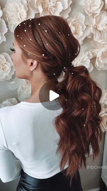 Bridal hair pins pearl