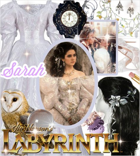 Labyrinth Outfit, Sarah From Labyrinth, Labyrinth Costume, Sarah Labyrinth, Cute Themes, Outfit Shoplook, Diy Costumes, Labyrinth, Halloween Outfits