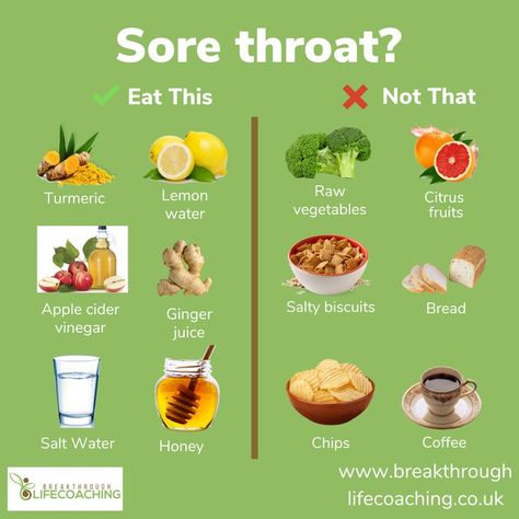 Foods For Sore Throat, Help Sore Throat, Drinks For Sore Throat, Eat When Sick, Sick Food, Best Cough Remedy, Sore Throat Remedies, Throat Pain, Herbal Remedies Recipes