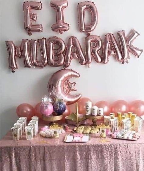 Eid Ul Fitr Decorations, Diy Eid Decorations, Eid Vibes, Eid Moubarak, Aid El Fitr, Eid Ideas, Eid Mubarek, Eid Mubarak Quotes, Eid Celebration