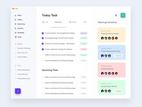 Task Management Dashboard Design Task Management Dashboard, Ux Dashboard, Web Application Design, Ui Design Mobile, Web Dashboard, Task Manager, Prototype Design, Blond Amsterdam, Dashboard Ui