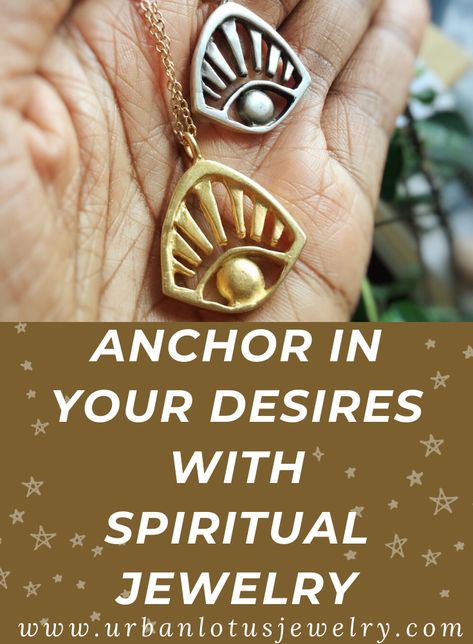 Spiritual and symbolic jewelry is not only for aesthetic purposes....the ancients knew the power of symbols on the subconscious mind and used them throughout their everyday life to create their reality.  Read this blog post to learn how meaningful jewelry can be manifestation anchors to help you manifest your reality.  Click through to start manifesting!#spirituality #spiritualjewelry #ancientsymbols #manifestation Spiritual Jewelry Aesthetic, Glyphs Symbols, Start Manifesting, The Mind's Eye, The Subconscious Mind, Adinkra Symbols, Lotus Jewelry, Bohemian Style Jewelry, Spiritual Symbols