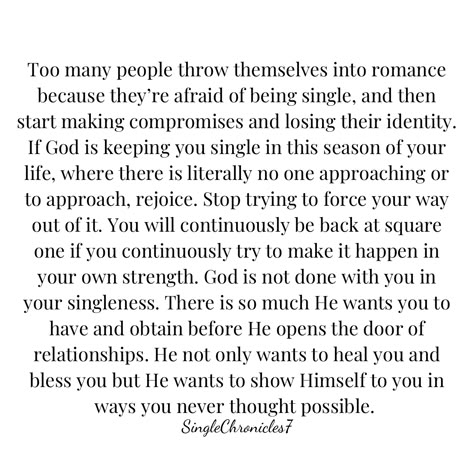 God And Dating Quotes, Single And Waiting For The Right One, Gods Person For You, Season Of Singleness Quotes, Waiting Period God, God Separates You, Singleness Is A Gift From God, Single Godly Woman Quotes, God Is Calling You