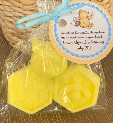 Pooh Party Favors, Winnie The Pooh Party Favors, Winnie The Pooh Party, Pooh Party, 1st Birthdays, Baby Sprinkle, Peach Rings, Gummy Candy, Shower Favors