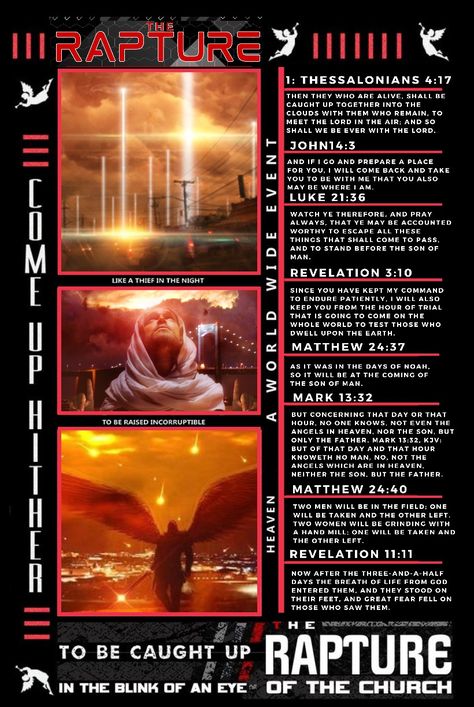 Revelation 22:20, Rapture Signs End Time, Into The Radius, Rapture Verses, Rapture Art, Rapture Quotes, Rapture Bible, Revelation Prophecy, Bible Contradictions