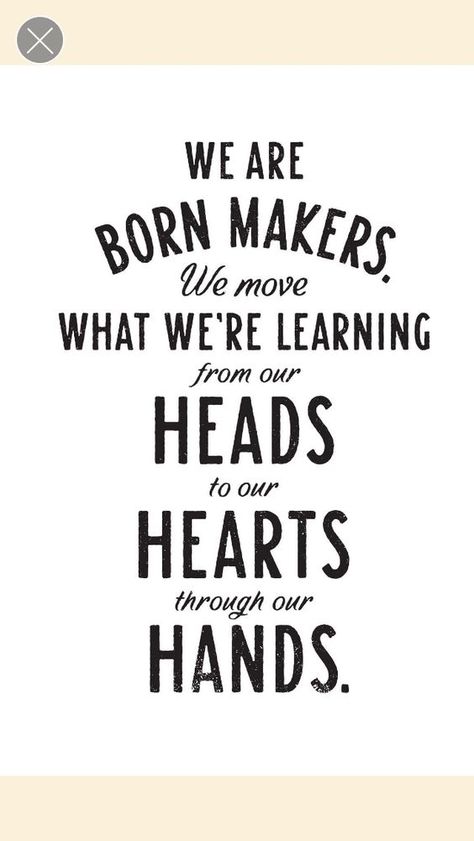 "We are born makers. We move what we're learning from our heads to our hearts through our hands." Quote form Brene Brown, who will be speaking at #ATD2016. Visit www.td.org/ATD2016 for more info. Macrame Quotes Funny, Macrame Quotes, Handmade Business Quotes, Diy Macrame Projects, Hand Quotes, Etsy Quotes, Maker Quotes, Sewing Quotes, Brene Brown Quotes