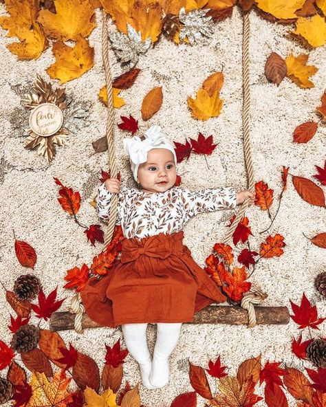 November Month Baby Photos, Thanks Giving Baby Photos, Fall 6 Months Photoshoot, November 3 Month Baby Pictures, 3 Month Old Fall Photoshoot, Fall Photoshoot Babygirl, 3 Month Old Fall Pictures, Thanksgiving 3 Month Old Pictures, Fall 1 Month Baby Pictures