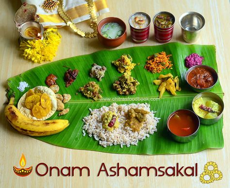 I am extremely happy and proud to share my 5th Onam sadya lunch menu with you all .Since 2012, I have been sharing varieties of Onasadhya... Onam Wishes In Malayalam, Small Cooker, Happy Onam Wishes, Onam Sadya, Onam Sadhya, Onam Wishes, Banana Buttermilk, Coconut Slice, Happy Onam