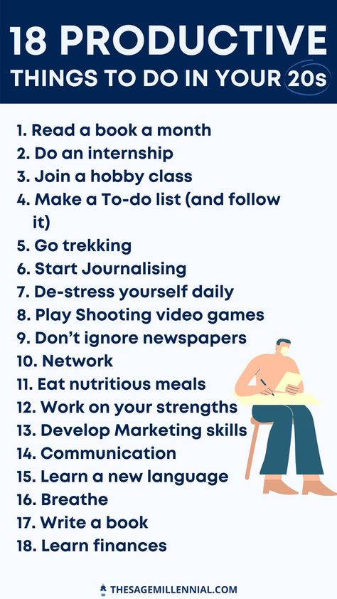 Being productive is not the only thing one wants with life, but a productive person can achieve his goals faster. Here you’ll find ways that not only make you more productive but also improve your skills and make you a more interesting person. Learn the 18 best things to learn in your 20s for your success. #productivity Business Books Worth Reading, Things To Learn, Website Developer, Being Productive, Productive Things To Do, Your 20s, Interesting English Words, Personal Improvement, Personality Development