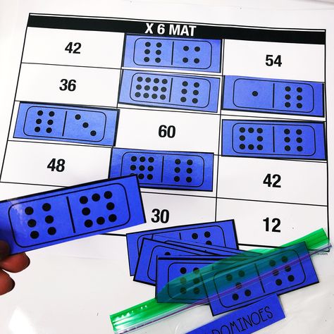 Multiplication Dominoes Game - Free Printable - Math Tech Connections Multiplication Dominoes, Dominoes Math Games, Multiplication Games Free, Multiplication Fun, Math Club, Fluency Games, Dominoes Game, Educational Assistant, Multiplication Activities