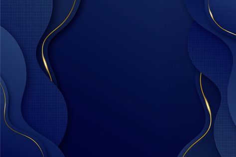 Elegant dark background with golden deta... | Free Vector #Freepik #freevector #background #abstract #wallpaper #elegant Blue Hair Aesthetic, Seni Resin, Blue Sargent, Blue Background Wallpapers, Royal Blue Background, Tech Background, Futuristic Background, Light Blue Aesthetic, Luxury Background