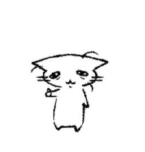 GY5pQpzWoAAVDST (484×504) Matching Cat Pfp Drawing, Cartoon Panda Drawing, Cute Silly Cat Drawing, Cute Cat Drawings Easy, Silly Cat Sketch, Silly Cute Pfp, Cat Body Base, Buff Cat Drawing, Goofy Drawing Sketches