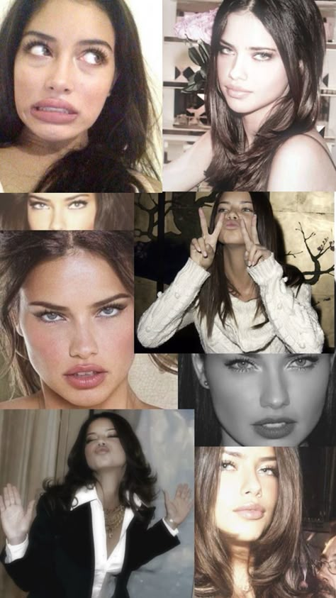 Adrina Lima, Adriana Lima Style, Adriana Lima Victoria Secret, Victoria Secret Model, Victoria Secret Models, Vs Models, Making Faces, Cute Makeup Looks, Model Aesthetic