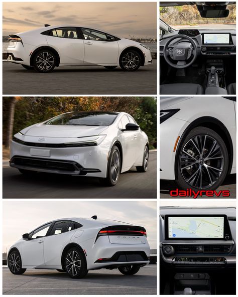 2023 Toyota Prius Limited - Stunning HD Photos, Videos, Specs, Features & Price - DailyRevs 2023 Toyota Prius, 2023 Prius, Prius Custom, Prius 2023, Toyota Prius Hybrid, Prius Prime, Toyota Prius Prime, Vision Board Examples, Modern Cars