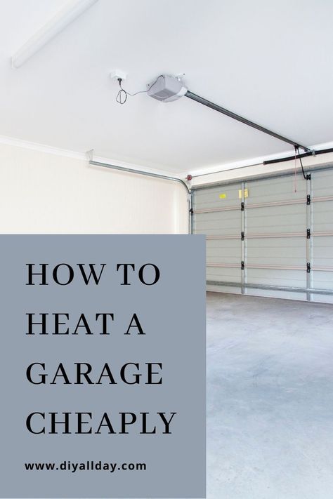 Garage Insulation Diy, Garage Hacks, Diy Insulation, Garage Plans With Loft, Garage Heater, Garage Insulation, Garage Organization Tips, Garage Organization Ideas, Garage Door Insulation