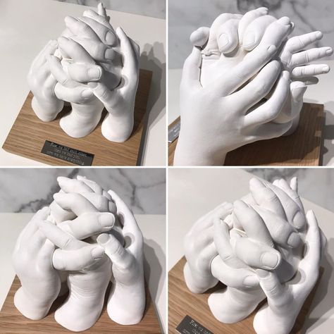 Family Hand Casting, 28th Wedding Anniversary, Family Generations, Plaster Hands, Baby Cast, Hand Casting, Families Hands, Casting Kit, Hand Sculpture