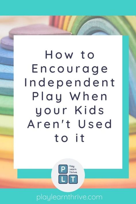 Want your kids to be able to play by themselves? Encouraging independent play is a process. Learn more with this article. #play #independentplay #playmatters Independent Play Activities, Independent Toddler, Montessori Parenting, Quiet Time Activities, Independent Activities, Independent Play, Teaching Toddlers, Alphabet Activities Preschool, Mindful Parenting