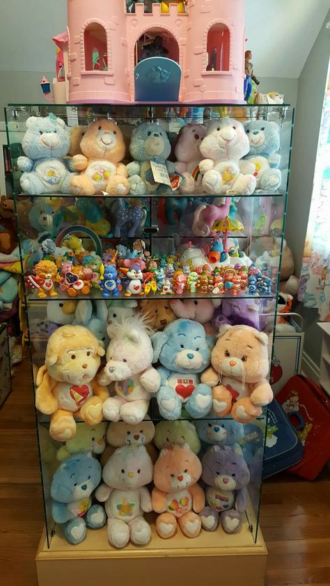 Old Care Bears, Care Bear Collection, Friends Room, Collection Room, Childhood Memories 80s, Care Bears Vintage, 80s Stuff, Care Bears Plush, Care Bears Cousins