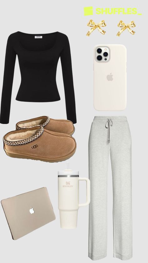 Comfy School Outfits, Basic Crop Tops, Winter Y2k, Girls Fall, Outfit Inspo Casual, Casual Preppy Outfits, Trendy Outfits For Teens, Cute Lazy Day Outfits, Cute Lazy Outfits