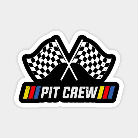 Stiker Racing, Racing Branding, Race Car Stickers, Nascar Pit Crew, Racing Graphics, Pit Crew Shirts, Motorsport Logo, Car Tags, Racing Fashion