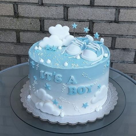 Cake Designs Baby Boy, Welcome Cake For Baby Boy, Tort Baby Boy, Baby Boy Baby Shower Cakes, Cake For Baby Shower Ideas, Boys Cake Designs Birthday, Babyshowercakes Cake Designs, Baby Boy Cakes For Baby Shower Blue, It’s A Boy Baby Shower Ideas