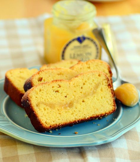 Lemon Curd Swirl Quick Bread Lemon Curd Bread, Easy Brunch Bake, Soda Breads, Sour Cream Banana Bread, Brunch Bake, Tropical Desserts, Lemon Bread, Bread Snacks, Pound Cakes