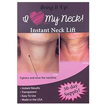 Bring It Up Instant Neck Lift Tape 30 Day Supply, Transparent Neck Lifting Anti Wrinkle Stickers Wrinkle Remedies, Instant Face Lift, Instant Lifts, Neck Lift, Brow Lift, Breast Tape Lift, Beauty Tips For Hair, Breast Lift, Sagging Skin