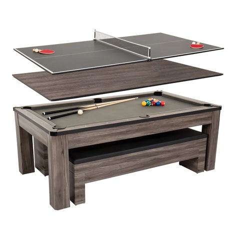 American Legend Hampton 7' Pool Table & Reviews | Wayfair Table Tennis Conversion Top, Multi Game Table, Pool Table Room, Billiards Table, Dining Table With Storage, Storage Bench Seating, Shuffleboard Table, Air Hockey, American Legend