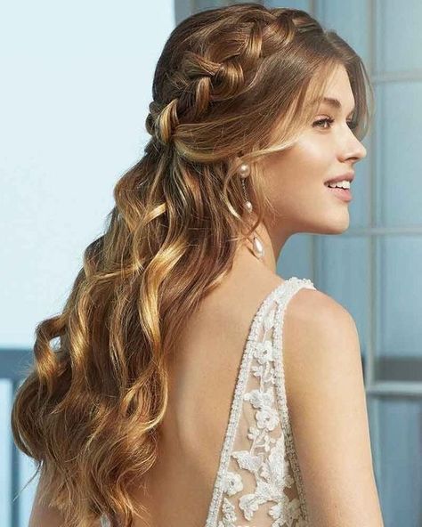 Hairstyles Prom, Shoulder Hair, Homecoming Hair Down, Fancy Hairstyles, Kids Braided Hairstyles, Prom Hairstyles, Wedding Hairstyles For Long Hair, Easy Hairstyles For Long Hair, Medium Hair Cuts