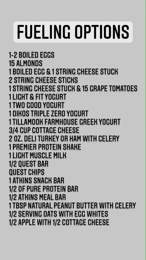 Fueling Snacks, Fueling Options, Healthy 100 Calorie Snacks, Atkins Snacks, Lean Protein Meals, Muscle Milk, 100 Calorie Snacks, Atkins Recipes, 100 Calorie