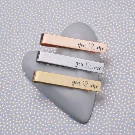 Personalized Tie Clip, Groom Ties, Personalized Tie, Wedding Tie, Gift Inspo, Wedding 2025, Custom Ties, Tie Clips, Text Box