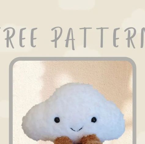 Purfect.crochet 🐾 on Instagram: "☁️ Free NO SEW Amuseable Cloud Pattern ☁️ ( Beginner friendly)  This pattern is inspired by the Amuseable Cloud by @jellycat.   My NO SEW free cloud pattern is finally here! 🙌💕  This pattern is fast to make, so it would be great for markets as well! 😃  A big thank you for all of my testers for making this happen ❤️  (Go check out their amazing versions in the tester appreciation post!)   If you use this pattern to crochet your own cloud and post on social media, please remember to tag me (in/on the picture, not only caption 😉)! I look forward to seeing your fabulous works! (I will post it in my story) 🤗  I will be releasing more free patterns in the future, so stay tuned! 🤭  P.S. Feel free if you have any questions about the pattern ☺️  ------------- Free Crochet Cloud Pattern, Free Cloud Crochet Pattern, Chinelle Yarn Crochet, Jellycat Crochet Free Pattern, Crochet Patterns Free No Sew, Crochet Cloud Pillow Pattern Free, Crochet Jellycat Pattern Free, Cloud Crochet Pattern Free, Jellycat Crochet Pattern