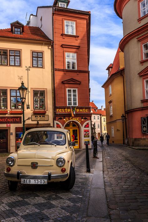 Prague Streets | by davecurry8 Urban Buildings Photography, City Reference Photo, Prague Streets, Prague Shopping, Czech Architecture, Prague Aesthetic, Prague Architecture, Prague Photography, Prague Photos