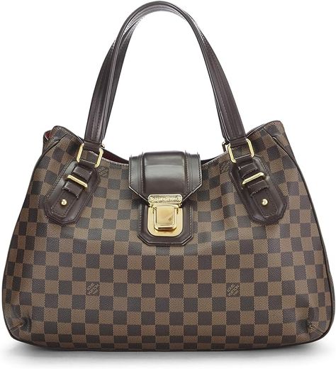 Amazon.com: Louis Vuitton, Pre-Loved Damier Ebene Griet, Brown : Luxury Stores Bag Boutique, Brown Luxury, Luxury Bag, Damier Ebene, Luxury Store, Casual Streetwear, Natural Glow, Chic Woman, Style Board